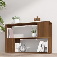 Maison Exclusive Bücherregal Braun Eichen-Optik 100x24x63 cm von PROLENTA PREMIUM