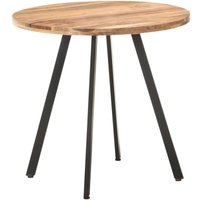 Maison Exclusive Esstisch 80 cm Massivholz Akazie Maison Exclusive Esstisch 80 cm Massivholz Akazie von PROLENTA PREMIUM