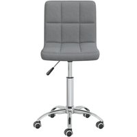 Maison Exclusive Esszimmerstuhl Drehbar Hellgrau Stoff Maison Exclusive Esszimmerstuhl Drehbar Hellgrau Stoff von PROLENTA PREMIUM