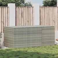 Maison Exclusive Gartenbox Poly Rattan 180x90x70 cm Grau Maison Exclusive Gartenbox Poly Rattan 180x90x70 cm Grau von PROLENTA PREMIUM