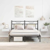 Maison Exclusive Hängende Nachttische 2 Stk. Weiß 40x30x15 cm von PROLENTA PREMIUM