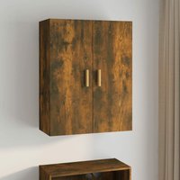Maison Exclusive Hängeschrank Räuchereiche 69,5x34x90 cm von PROLENTA PREMIUM