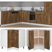 Maison Exclusive Küchenschrank Lyon Räuchereiche 75,5x75,5x81,5 von PROLENTA PREMIUM