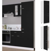 Maison Exclusive Kühlumbauschrank Lyon Schwarz 60x57x207 cm Maison Exclusive Kühlumbauschrank Lyon Schwarz 60x57x207 cm von PROLENTA PREMIUM