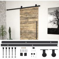 Maison Exclusive Schiebetürbeschlag-Set SKIEN 183 cm Stahl Maison Exclusive Schiebetürbeschlag-Set SKIEN 183 cm Stahl von PROLENTA PREMIUM