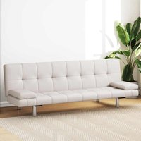 Maison Exclusive Schlafsofa mit 2 Kissen Kunstleder Ausziehbar Maison Exclusive Schlafsofa mit 2 Kissen Kunstleder Ausziehbar von PROLENTA PREMIUM