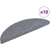 Maison Exclusive Selbstklebende Treppenmatten 10 Stk. Hellgrau von PROLENTA PREMIUM