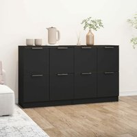 Maison Exclusive Sideboards 2 Stk. Schwarz 60x30x70 cm Maison Exclusive Sideboards 2 Stk. Schwarz 60x30x70 cm von PROLENTA PREMIUM