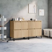 Maison Exclusive Sideboards 2 Stk. Sonoma-Eiche 60x35x70 cm von PROLENTA PREMIUM