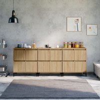 Maison Exclusive Sideboards 3 Stk. Sonoma-Eiche 60x35x70 cm Maison Exclusive Sideboards 3 Stk. Sonoma-Eiche 60x35x70 cm von PROLENTA PREMIUM