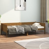 Maison Exclusive Tagesbett Honigbraun Massivholz Kiefer 90x190 cm Maison Exclusive Tagesbett Honigbraun Massivholz Kiefer 90x190 cm von PROLENTA PREMIUM