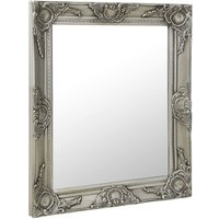 Maison Exclusive Wandspiegel im Barock-Stil 50x60 cm Silbern von PROLENTA PREMIUM
