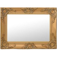 Maison Exclusive Wandspiegel im Barock-Stil 60x40 cm Golden von PROLENTA PREMIUM