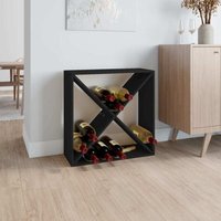 Maison Exclusive Weinregal Schwarz 62x25x62 cm Massivholz Kiefer Maison Exclusive Weinregal Schwarz 62x25x62 cm Massivholz Kiefer von PROLENTA PREMIUM