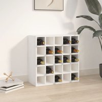 Maison Exclusive Weinschrank Weiß 56 x 25 x 56 cm Massivholz Maison Exclusive Weinschrank Weiß 56 x 25 x 56 cm Massivholz von PROLENTA PREMIUM