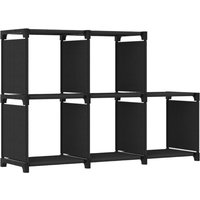 Maison Exclusive Würfelregal mit 5 Fächern Schwarz 103x30x72,5 cm Maison Exclusive Würfelregal mit 5 Fächern Schwarz 103x30x72,5 cm von PROLENTA PREMIUM