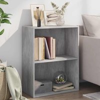 Prolenta Premium Bücherregal 2 Fächer Betongrau 60x30x76,5 cm Holzwerkstoff Prolenta Premium Bücherregal 2 Fächer Betongrau 60x30x76,5 cm Holzwerkstoff von PROLENTA PREMIUM