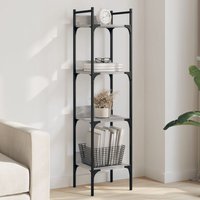 Prolenta Premium Bücherregal 4 Böden Grau SoProlenta Premium Prolenta Premium Bücherregal 4 Böden Grau SoProlenta Premium von PROLENTA PREMIUM