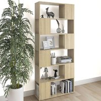 Prolenta Premium Bücherregal Raumteiler SoProlenta Premium-Eiche Prolenta Premium Bücherregal Raumteiler SoProlenta Premium-Eiche von PROLENTA PREMIUM