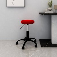 Prolenta Premium Bürostuhl Drehbar Weinrot Samt Prolenta Premium Bürostuhl Drehbar Weinrot Samt von PROLENTA PREMIUM