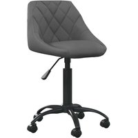 Prolenta Premium Bürostuhl Dunkelgrau Samt Prolenta Premium Bürostuhl Dunkelgrau Samt von PROLENTA PREMIUM