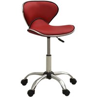 Prolenta Premium Bürostuhl Weinrot Kunstleder Prolenta Premium Bürostuhl Weinrot Kunstleder von PROLENTA PREMIUM