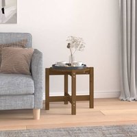 Prolenta Premium Couchtisch Honigbraun Ø 52,5x45 cm Massivholz von PROLENTA PREMIUM