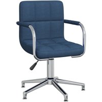 Prolenta Premium Esszimmerstuhl Drehbar Blau Stoff Prolenta Premium Esszimmerstuhl Drehbar Blau Stoff von PROLENTA PREMIUM