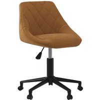 Prolenta Premium Esszimmerstuhl Drehbar Braun Samt Prolenta Premium Esszimmerstuhl Drehbar Braun Samt von PROLENTA PREMIUM