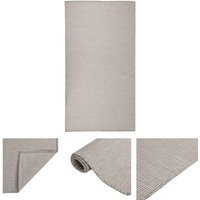 Prolenta Premium - Outdoor-Teppich Flachgewebe 80x150 cm Taupe - Taupe von PROLENTA PREMIUM