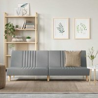 Prolenta Premium Schlafsofa Hellgrau Stoff Prolenta Premium Schlafsofa Hellgrau Stoff von PROLENTA PREMIUM