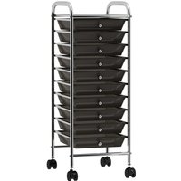 Prolenta Premium Schubladenwagen mit 10 Schubladen Schwarz Prolenta Premium Schubladenwagen mit 10 Schubladen Schwarz von PROLENTA PREMIUM