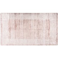 Teppich Waschbar 190x300 cm Beige Rutschfest von LONGZIMING