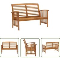 Prolenta Premium - The Living Store Gartenbank 119 cm Massivholz Akazie - Gartenbank - Holzmöbel - Akazienholz - Gartenmöbel - Outdoor Bank Prolenta Premium - The Living Store Gartenbank 119 cm Massivholz Akazie - Gartenbank - Holzmöbel - Akazienholz - Gartenmöbel - Outdoor Bank von PROLENTA PREMIUM