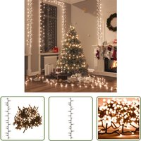 Prolenta Premium - The Living Store LED-Lichterkette mit 2000 LEDs Warmweiß 45 m pvc - Weihnachtsdeko - Lichterkette - led Beleuchtung - Warmwellig von PROLENTA PREMIUM
