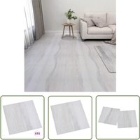 Prolenta Premium - The Living Store PVC-Fliesen Selbstklebend 55 Stk. 5,11 m² Hellgrau - pvc Fliesen - Selbstklebender Bodenbelag - Vinylboden von PROLENTA PREMIUM