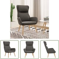 Prolenta Premium - The Living Store Relaxsessel Dunkelgrau Samt - Samtsessel - Sessel Grau - Lounge Chair - Bequemstuhl - Wohnzimmereinrichtung Prolenta Premium - The Living Store Relaxsessel Dunkelgrau Samt - Samtsessel - Sessel Grau - Lounge Chair - Bequemstuhl - Wohnzimmereinrichtung von PROLENTA PREMIUM