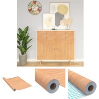 Prolenta Premium - The Living Store Selbstklebende Möbelfolie Ahorn 500x90 cm pvc - Fensterfolie - Braun Prolenta Premium - The Living Store Selbstklebende Möbelfolie Ahorn 500x90 cm pvc - Fensterfolie - Braun von PROLENTA PREMIUM