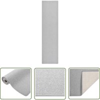 Prolenta Premium - The Living Store Teppichläufer Hellgrau 80x300 cm - Teppichläufer - Hellgrauer Teppich - Wohnzimmerteppich - Schlafzimmersteppich Prolenta Premium - The Living Store Teppichläufer Hellgrau 80x300 cm - Teppichläufer - Hellgrauer Teppich - Wohnzimmerteppich - Schlafzimmersteppich von PROLENTA PREMIUM
