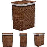 Prolenta Premium - The Living Store Wäschekorb Braun Weidengeflecht - Wäschekörbe - Braun von PROLENTA PREMIUM
