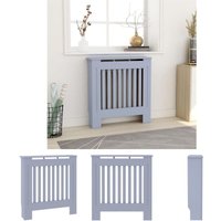 Prolenta Premium - The Living Store mdf Heizkörperverkleidung Grau 78 cm - Heizkörper-Zubehör - Grau von PROLENTA PREMIUM