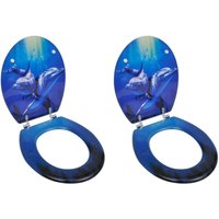 Prolenta Premium Toilettensitze mit Deckel 2 Stk. MDF Prolenta Premium Toilettensitze mit Deckel 2 Stk. MDF von PROLENTA PREMIUM