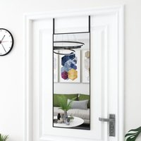 Türspiegel Schwarz 40x100 cm Glas und Aluminium - Schwarz - Prolenta Premium von PROLENTA PREMIUM