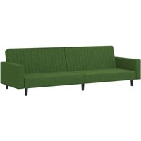 Schlafsofa 2-Sitzer Dunkelgrün Samt vidaXL von PROLENTA PREMIUM