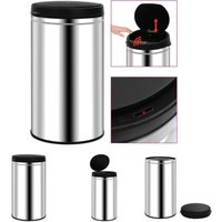 The Living Store Automatischer Sensor-Mülleimer 60 l Edelstahl - Mülltonnen & Abfalleimer - Silber The Living Store Automatischer Sensor-Mülleimer 60 l Edelstahl - Mülltonnen & Abfalleimer - Silber von PROLENTA PREMIUM