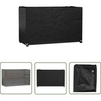 The Living Store Gartenmöbel-Abdeckung 8 Ösen 170x94x70 cm Rechteckig - Gartenmöbelschutzhülle - Rattanmöbel Abdecken - Wetterfest - UV-beständig von PROLENTA PREMIUM