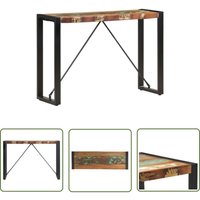 The Living Store Konsolentisch 110x35x76 cm Massives Altholz - Industriel Stil - Wohnzimmer Dekoration - Altholzmöbel - Sideboard - Kommode The Living Store Konsolentisch 110x35x76 cm Massives Altholz - Industriel Stil - Wohnzimmer Dekoration - Altholzmöbel - Sideboard - Kommode von PROLENTA PREMIUM