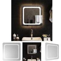 The Living Store LED-Badspiegel 50x50 cm - Spiegel von PROLENTA PREMIUM