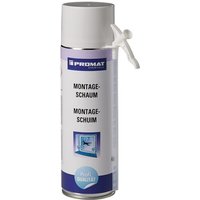 Promat Chemicals - promat 1K-Montageschaum 500 ml B2 champagner mit Einweghandschuhen von PROMAT CHEMICALS