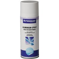 Promat Chemicals - Aluminiumspray bis +500 GradC hellsilber, glänzend 400 ml von PROMAT CHEMICALS